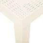 White plastic garden table 79x65x72 cm by vidaXL, Garden tables - Ref: Foro24-315844, Price: 64,87 €, Discount: %
