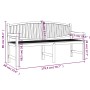 Juego de comedor para jardín 3 pzas madera maciza de teca de , Conjuntos de jardín - Ref: Foro24-3157946, Precio: 963,24 €