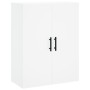 Hoher Schrank aus weißem Sperrholz 69,5x34x180 cm von , Sideboards - Ref: Foro24-3195979, Preis: 173,14 €, Rabatt: %