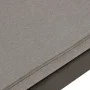 Banco de jardín con cojines plástico gris de vidaXL, Bancos de jardín - Ref: Foro24-315849, Precio: 135,90 €, Descuento: %