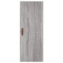 Aparador alto madera contrachapada gris Sonoma 34,5x34x180 cm de , Aparadores - Ref: Foro24-3199023, Precio: 100,24 €, Descue...