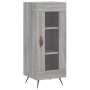 Aparador alto madera contrachapada gris Sonoma 34,5x34x180 cm de , Aparadores - Ref: Foro24-3199023, Precio: 100,24 €, Descue...