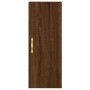Aparador alto madera contrachapada roble marrón 34,5x34x180 cm de , Aparadores - Ref: Foro24-3199096, Precio: 100,47 €, Descu...