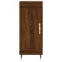 Aparador alto madera contrachapada roble marrón 34,5x34x180 cm de , Aparadores - Ref: Foro24-3199096, Precio: 100,47 €, Descu...