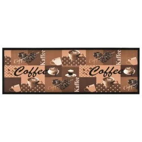 Kaffeebrauner waschbarer Küchenteppich 60x180 cm von vidaXL, Fußmatten - Ref: Foro24-315971, Preis: 47,71 €, Rabatt: %