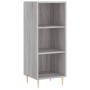 Aparador alto madera contrachapada gris Sonoma 34,5x34x180 cm de , Aparadores - Ref: Foro24-3199359, Precio: 91,58 €, Descuen...