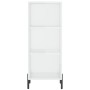 Hoher Schrank aus glänzend weißem Sperrholz 34,5x34x180 cm. von , Sideboards - Ref: Foro24-3199371, Preis: 105,00 €, Rabatt: %