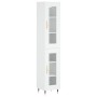 Hoher Schrank aus weißem Sperrholz, 34,5x34x180 cm. von , Sideboards - Ref: Foro24-3199409, Preis: 101,29 €, Rabatt: %