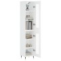 Hoher Schrank aus weißem Sperrholz, 34,5x34x180 cm. von , Sideboards - Ref: Foro24-3199409, Preis: 101,29 €, Rabatt: %