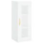 Hoher Schrank aus weißem Sperrholz, 34,5x34x180 cm. von , Sideboards - Ref: Foro24-3199409, Preis: 101,29 €, Rabatt: %