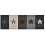 Waschbarer Küchenteppich Star 45x150 cm von vidaXL, Fußmatten - Ref: Foro24-315961, Preis: 30,08 €, Rabatt: %