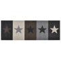 Waschbarer Küchenteppich Star 45x150 cm von vidaXL, Fußmatten - Ref: Foro24-315961, Preis: 30,08 €, Rabatt: %