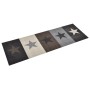 Waschbarer Küchenteppich Star 45x150 cm von vidaXL, Fußmatten - Ref: Foro24-315961, Preis: 30,08 €, Rabatt: %