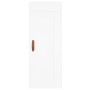 Aparador alto madera contrachapada blanco 34,5x34x180 cm de , Aparadores - Ref: Foro24-3200361, Precio: 104,31 €, Descuento: %