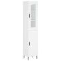 Hoher Schrank aus weißem Sperrholz, 34,5x34x180 cm. von , Sideboards - Ref: Foro24-3199185, Preis: 112,22 €, Rabatt: %