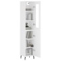 Hoher Schrank aus weißem Sperrholz, 34,5x34x180 cm. von , Sideboards - Ref: Foro24-3199185, Preis: 112,22 €, Rabatt: %