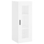 Hoher Schrank aus weißem Sperrholz, 34,5x34x180 cm. von , Sideboards - Ref: Foro24-3199185, Preis: 112,22 €, Rabatt: %