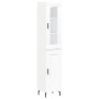 Hoher Schrank aus weißem Sperrholz, 34,5x34x180 cm. von , Sideboards - Ref: Foro24-3199505, Preis: 105,77 €, Rabatt: %