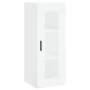 Hoher Schrank aus weißem Sperrholz, 34,5x34x180 cm. von , Sideboards - Ref: Foro24-3199505, Preis: 105,77 €, Rabatt: %