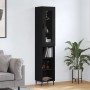 Black plywood sideboard 34.5x34x180 cm by , Sideboards - Ref: Foro24-3199378, Price: 100,59 €, Discount: %