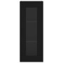 Black plywood sideboard 34.5x34x180 cm by , Sideboards - Ref: Foro24-3199378, Price: 100,59 €, Discount: %