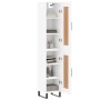 Hoher Schrank aus weißem Sperrholz, 34,5x34x180 cm. von , Sideboards - Ref: Foro24-3200473, Preis: 106,73 €, Rabatt: %