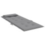 Cojines de silla con respaldo alto 6 uds tela Oxford gris de , Cojines para sillas y sofás - Ref: Foro24-361879, Precio: 101,...