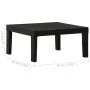 Set de muebles de jardín 2 piezas con cojines plástico gris de vidaXL, Conjuntos de jardín - Ref: Foro24-315853, Precio: 139,...
