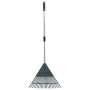 Dark green PP leaf rake 155.5 cm by , Rakes - Ref: Foro24-364825, Price: 32,65 €, Discount: %