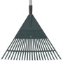Dark green PP leaf rake 155.5 cm by , Rakes - Ref: Foro24-364825, Price: 32,65 €, Discount: %