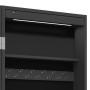 Floor mirror with jewelry cabinet and black LED lights by , Mirrors - Ref: Foro24-353260, Price: 126,88 €, Discount: %