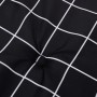 Kissen für Stühle mit niedriger Rückenlehne, 2 Stück, schwarz kariertem Stoff. von , Kissen für Stühle und Sofas - Ref: Foro2...