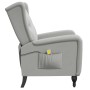 Sillón de masaje reclinable de tela gris claro de , Sillones de masaje eléctricos - Ref: Foro24-329352, Precio: 242,74 €