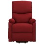 Aufstehender Massagestuhl aus rotem Stoff von , Elektrische Massagesessel - Ref: Foro24-329752, Preis: 320,61 €, Rabatt: %