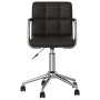 Drehbarer Bürostuhl aus schwarzem Kunstleder von , Bürostühle - Ref: Foro24-334812, Preis: 101,43 €, Rabatt: %