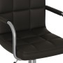 Drehbarer Bürostuhl aus schwarzem Kunstleder von , Bürostühle - Ref: Foro24-334812, Preis: 101,43 €, Rabatt: %