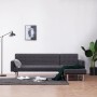 L-shaped dark gray polyester sofa bed by , Sofas - Ref: Foro24-282230, Price: 444,30 €, Discount: %