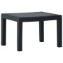 3-teiliges Gartenmöbel-Set mit grauen Kunststoffkissen von vidaXL, Gartensets - Ref: Foro24-315855, Preis: 184,38 €, Rabatt: %