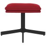 Samt-Fußstütze in Weinrot 60x60x36 cm von , Osmanen - Ref: Foro24-341631, Preis: 43,02 €, Rabatt: %