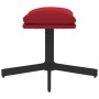 Samt-Fußstütze in Weinrot 60x60x36 cm von , Osmanen - Ref: Foro24-341631, Preis: 43,02 €, Rabatt: %