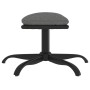 Light gray fabric and synthetic leather footrest 60x60x36 cm by , Ottomans - Ref: Foro24-341596, Price: 38,62 €, Discount: %
