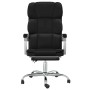 Silla de oficina reclinable cuero sintético negro de , Sillas de oficina - Ref: Foro24-349629, Precio: 117,45 €, Descuento: %