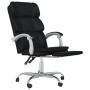 Silla de oficina reclinable cuero sintético negro de , Sillas de oficina - Ref: Foro24-349629, Precio: 117,45 €, Descuento: %