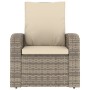 Gartenliege und Kissen aus hellem braunem Kunststoff-Rattan. von , Gartenstühle - Ref: Foro24-364103, Preis: 277,03 €, Rabatt: %