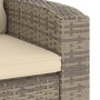 Gartenliege und Kissen aus hellem braunem Kunststoff-Rattan. von , Gartenstühle - Ref: Foro24-364103, Preis: 277,03 €, Rabatt: %