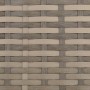 Gartenliege und Kissen aus hellem braunem Kunststoff-Rattan. von , Gartenstühle - Ref: Foro24-364103, Preis: 277,03 €, Rabatt: %