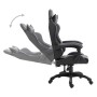 Graues Gaming-Stuhl aus Kunstleder von , Gaming-Stühle - Ref: Foro24-20212, Preis: 193,07 €, Rabatt: %