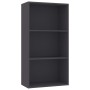 Regal aus grauem Sperrholz, 3 Ebenen, 60x30x114 cm. von , Bücherregale und Regale - Ref: Foro24-800974, Preis: 77,95 €, Rabat...