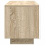 TV-Möbel aus weißem und Eichenfurnier, 100x35x40 cm. von , TV-Möbel - Ref: Foro24-804441, Preis: 86,53 €, Rabatt: %
