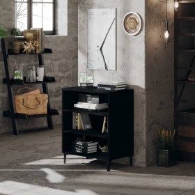 Schwarzer Sperrholz-Sideboard 57x35x70 cm von , Sideboards - Ref: Foro24-806059, Preis: 47,52 €, Rabatt: %